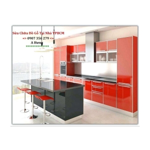 TỦ BẾP GỖ CÔNG NGHIỆP QUẬN BÌNH TÂN